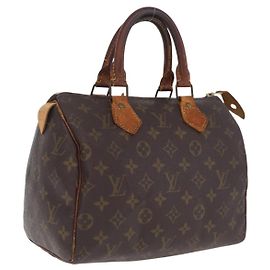 LOUIS VUITTON Monogram Speedy 25 Hand Bag M41528 LV Auth RV014 - Jerrillo