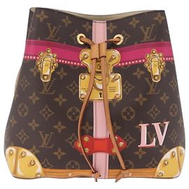 LOUIS VUITTON Monogram Neo Noe Summer Trunk Shoulder Bag M40649 LV Auth 213020V - Jerrillo