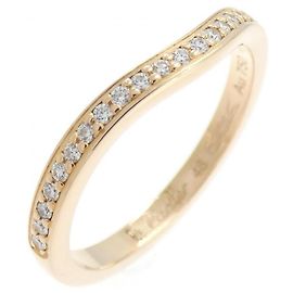 Cartier Ballerina Ring aus 18K Roségold und Diamanten Größe 48