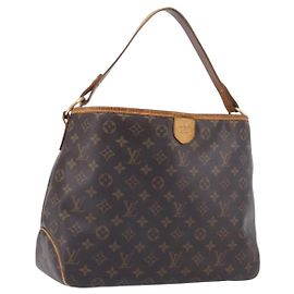 LOUIS VUITTON Monogram Delightful MM Shoulder Bag M50156 LV