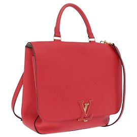 LOUIS VUITTON Parnasea Volta Handtasche Leder Rot M50287 LV