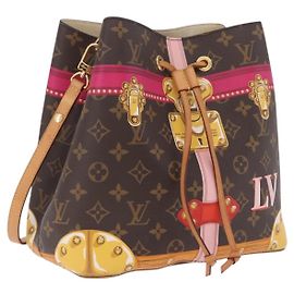 LOUIS VUITTON Monogram Neo Noe Summer Trunk Shoulder Bag M40649 LV