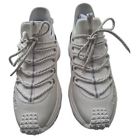 Moncler Trailgrip Lite 2 sneakers da running in tessuto e gomma beige