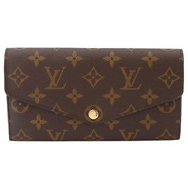 Louis Vuitton Monogram Portefeuille Sarah Bi-fold Long Wallet