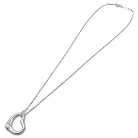 Tiffany & Co. Elsa Peretti Colgante Open Heart Plata Esterlina 22mm