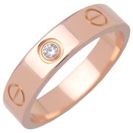Cartier Love Ehering 1 Diamant 18K Roségold mit Diamant