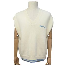 NOVO PULÔVER SEM MANGAS CHRISTIAN DIOR GOLA V 443M647AT879 M 48 LÃ SHIRT
