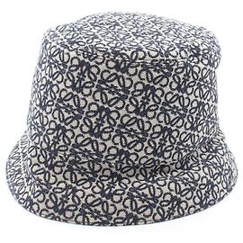 Loewe Anagram Jacquard Reversibler Bucket Hat - Baumwollhut
