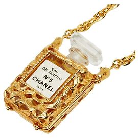 Chanel N5 Parfümflakon Kettenanhänger Halskette