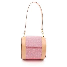 Bulgari Bvlgari Bzero1 Logo Mania Handtasche aus Canvas und Leder
