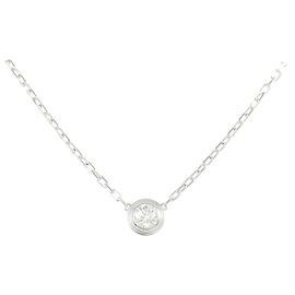 Collana Cartier Diamants Legers in oro bianco 18K e diamanti