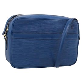 LOUIS VUITTON Epi Trocadero 27 Shoulder Bag Blue M52315 LV