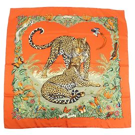 Hermès Hermes Carré 90 Silk multicolor 90 x 90