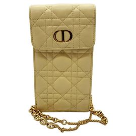 Borsa a spalla con catena Christian Dior Dior Calo Cannage