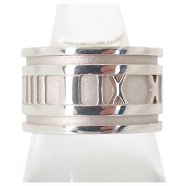 Autre Marque Tiffany & Co. 925 Atlas Wide Band Ring