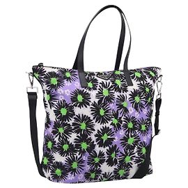 PRADA Tote Bag Nylon 2way Roxo Prata Auth 210285A - Jerrillo