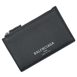 Portamonete Balenciaga in pelle grigia