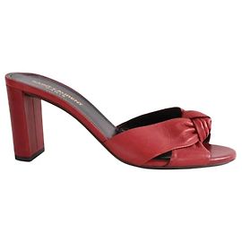 Autre Marque Tacchi Saint Laurent in pelle rossa