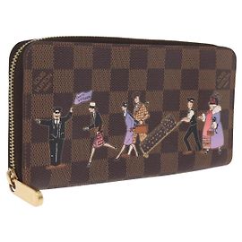 LOUIS VUITTON Damier Ebene Zippy Wallet Long Wallet N63004 LV Auth 210960M - Jerrillo