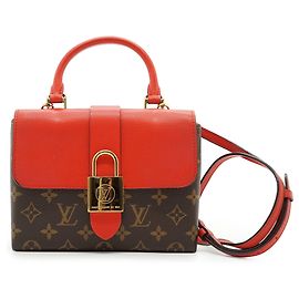 Louis Vuitton Sac à main 2 voies Monogram Locky BB Coquelicot avec poignée supérieure