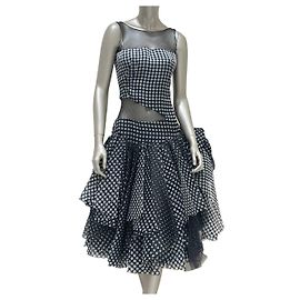 Abito Flamenco a pois Alexander McQueen Sz. S usato