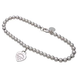 Tiffany & Co Return to Tiffany Mini Heart Tag Beads Armband SV925