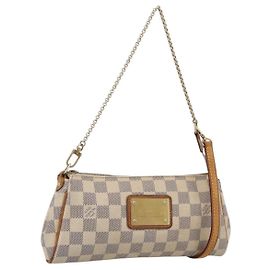 LOUIS VUITTON Damier Azur Eva Shoulder Bag 2way N55214 LV Auth 210415A - Jerrillo