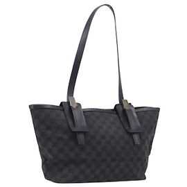 GUCCI GG Canvas Tote Bag Black 106241 Auth BA16850 - Jerrillo