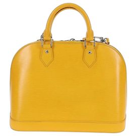 LOUIS VUITTON Epi Alma PM Hand Bag Mimosa M40951 LV Auth 210926V - Jerrillo