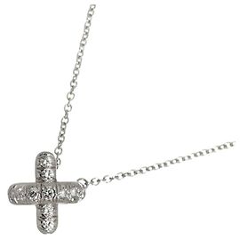 Autre Marque Collar Tiffany & Co. Cross-stitch de diamantes