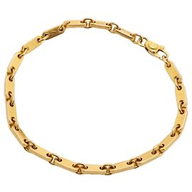 Cartier Figaro Charm Bracelet in 18K Yellow Gold
