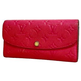 Louis Vuitton Monogram Empreinte Portefeuille Emilie Long Wallet
