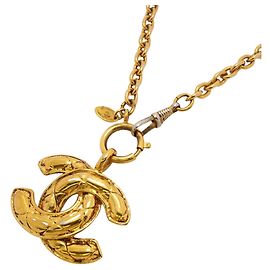 Chanel vergoldete Halskette