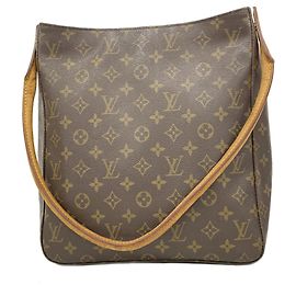 Bolso de hombro Louis Vuitton Monogram Looping GM