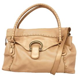 Salvatore Ferragamo Gancini Lederhandtasche