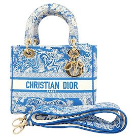 Borsa Christian Dior Lady D-Light in tela