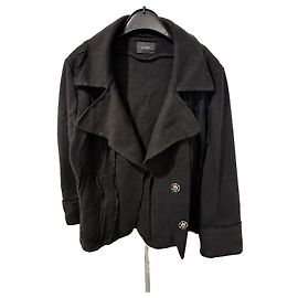 ZAPA Kurze schwarze Wolljacke