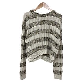 Autre Marque l’heritage martinique Pullover de punto con borde de hilo mixto