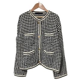 Autre Marque Chaqueta de punto tweed martinique