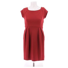Abito in lana rosso Diane Von Furstenberg