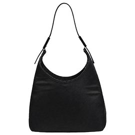 Gucci Mini borsa a tracolla vintage in raso jacquard GG nero