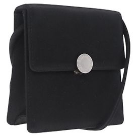 Bulgari Bolsa de Mão BVLGARI Classico Cetim Preto