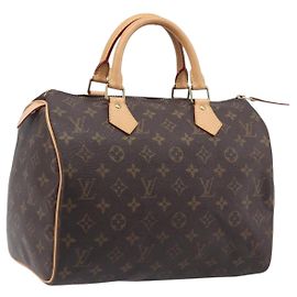 LOUIS VUITTON Monogram Speedy 30 Hand Bag M41526 LV