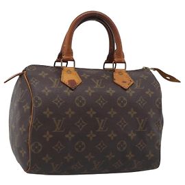 LOUIS VUITTON Monogram Speedy 25 Hand Bag M41528 LV