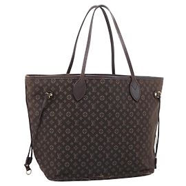 LOUIS VUITTON Monogram Idylle Neverfull MM Tote Bag Fuzan M40513 LV