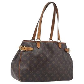 LOUIS VUITTON Monogram Batignolles Horizontal Tote Bag M51154 LV