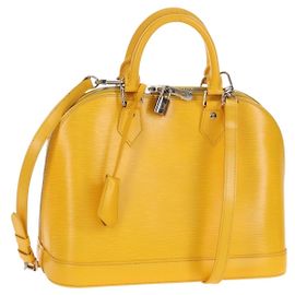 LOUIS VUITTON Epi Alma PM Hand Bag Mimosa M40951 LV