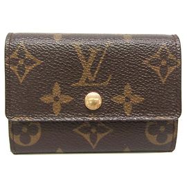 Louis Vuitton Monogram Plat Coin Purse N61930