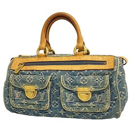 Bolso de mano Louis Vuitton Monogram Denim Neo Speedy