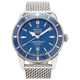 Orologio da uomo Breitling Superocean Heritage 46 A17320 Quadrante Blu